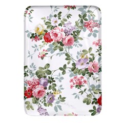 Floral Elements Peony Chinese Rose Rectangular Glass Fridge Magnet (4 Pack) by Grandong