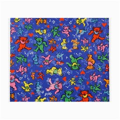 Grateful Dead Dancing Bears Pattern Small Glasses Cloth (2 Sides)