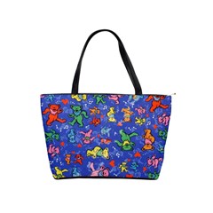 Grateful Dead Dancing Bears Pattern Classic Shoulder Handbag