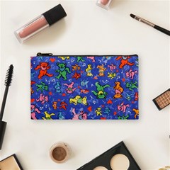 Grateful Dead Dancing Bears Pattern Cosmetic Bag (small)