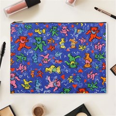 Grateful Dead Dancing Bears Pattern Cosmetic Bag (xl)