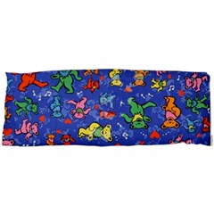 Grateful Dead Dancing Bears Pattern 25 x67  Body Pillow Case Dakimakura (two Sides)