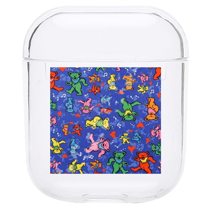 Grateful Dead Dancing Bears Pattern Hard PC AirPods 1/2 Case