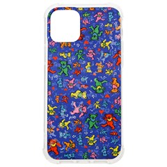 Grateful Dead Dancing Bears Pattern Iphone 12/12 Pro Tpu Uv Print Case