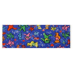 Grateful Dead Dancing Bears Pattern Banner And Sign 12  X 4 