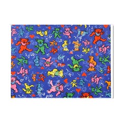 Grateful Dead Dancing Bears Pattern Crystal Sticker (a4)