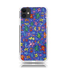 Grateful Dead Dancing Bears Pattern Iphone 11 Tpu Uv Print Case by Salmanaz77