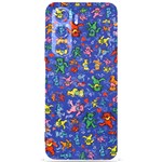 Grateful Dead Dancing Bears Pattern Samsung Galaxy S24 Plus 6.7 Inch Black TPU UV Case Front