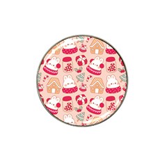 Cute Christmas Cartoon Hat Clip Ball Marker