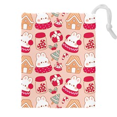 Cute Christmas Cartoon Drawstring Pouch (5xl)