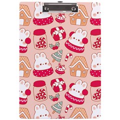 Cute Christmas Cartoon A4 Acrylic Clipboard