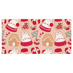 Cute Christmas Cartoon Banner And Sign 4  X 2 