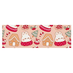 Cute Christmas Cartoon Banner And Sign 6  X 2 