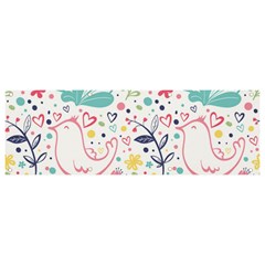 Cute Bird Pattern Banner And Sign 9  X 3  by designsbymallika