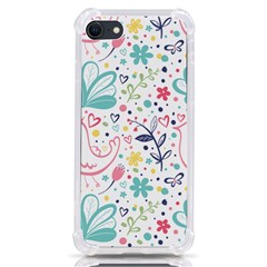 Cute Bird Pattern Iphone Se by designsbymallika