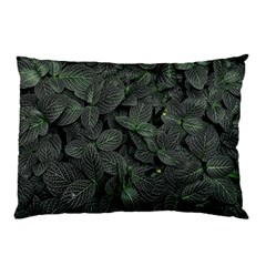 Leaves Plant Foliage Green Pillow Case (two Sides)