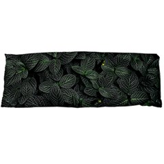 Leaves Plant Foliage Green 21 x60  Body Pillow Case Dakimakura (two Sides) by Cemarart