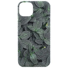 Leaves Plant Foliage Green Iphone 15 Pro Black Uv Print Pc Hardshell Case by Cemarart