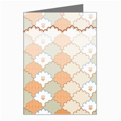 Shells Pattern Greeting Cards (pkg Of 8)