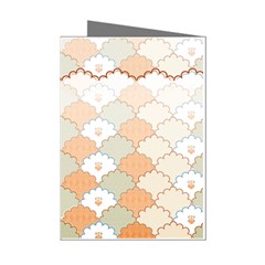 Shells Pattern Mini Greeting Cards (pkg Of 8)