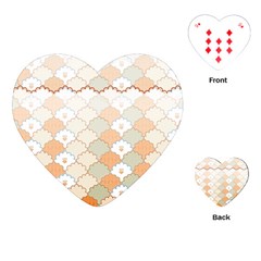 Shells Pattern Playing Cards Single Design (heart)