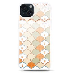 Shells Pattern Iphone 15 Tpu Uv Print Case by designsbymallika