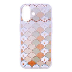 Shells Pattern Iphone 16 Tpu Uv Print Case by designsbymallika