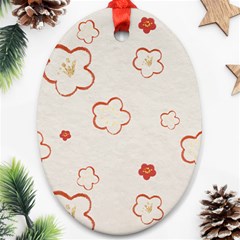 Floral Pattern Ornament (oval)