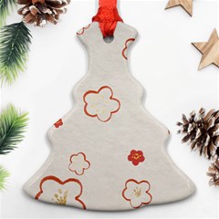 Floral Pattern Ornament (christmas Tree) 