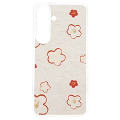 Floral Pattern Samsung Galaxy S24 6 2 Inch Tpu Uv Case by designsbymallika