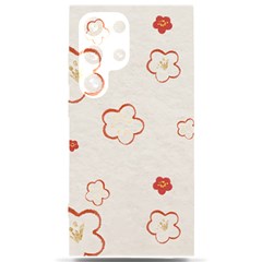 Floral Pattern Samsung Galaxy S24 Ultra 6 9 Inch Black Tpu Uv Case