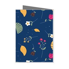 Cute Korean Pattern Mini Greeting Cards (pkg Of 8)