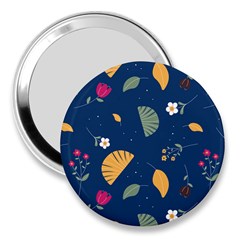 Cute Korean Pattern 3  Handbag Mirrors by designsbymallika