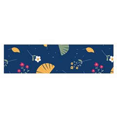 Cute Korean Pattern Oblong Satin Scarf (16  X 60 ) by designsbymallika