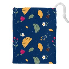 Cute Korean Pattern Drawstring Pouch (5xl) by designsbymallika