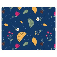 Cute Korean Pattern Premium Plush Fleece Blanket (medium) by designsbymallika