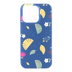 Cute Korean Pattern Iphone 16 Pro Black Uv Print Pc Hardshell Case by designsbymallika