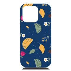 Cute Korean Pattern Iphone 16 Pro Max Black Uv Print Pc Hardshell Case by designsbymallika