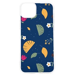 Cute Korean Pattern Iphone 15 Pro Tpu Uv Print Case by designsbymallika