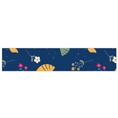 Cute Korean Pattern Small Premium Plush Fleece Scarf