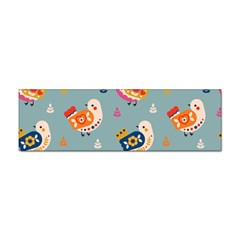 Cute Bird Pattern Sticker Bumper (10 Pack) by designsbymallika