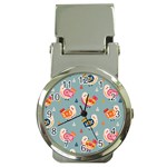 Cute Bird Pattern Money Clip Watches Front