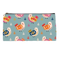 Cute Bird Pattern Pencil Cases by designsbymallika