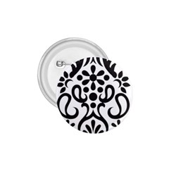 A Black And White Image Of An Ornate Design 1 75  Buttons