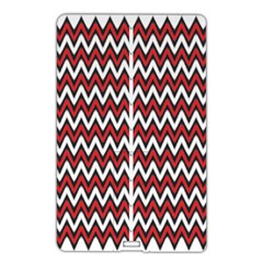 A Red And Black Zigzag Pattern On A White Background Name Card Style Usb Flash Drive by catchydesignhill