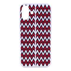 A Red And Black Zigzag Pattern On A White Background Iphone 16 Pro Tpu Uv Print Case by catchydesignhill