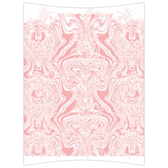 A Pink And White Abstract Design On A White Background Back Support Cushion