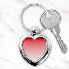 A Red And White Background With Small Squares Key Chain (heart) by catchydesignhill