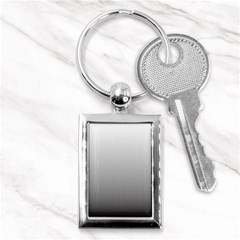 A Black And White Photo Of A Wall Key Chain (rectangle)