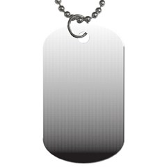 A Black And White Photo Of A Wall Dog Tag (one Side)